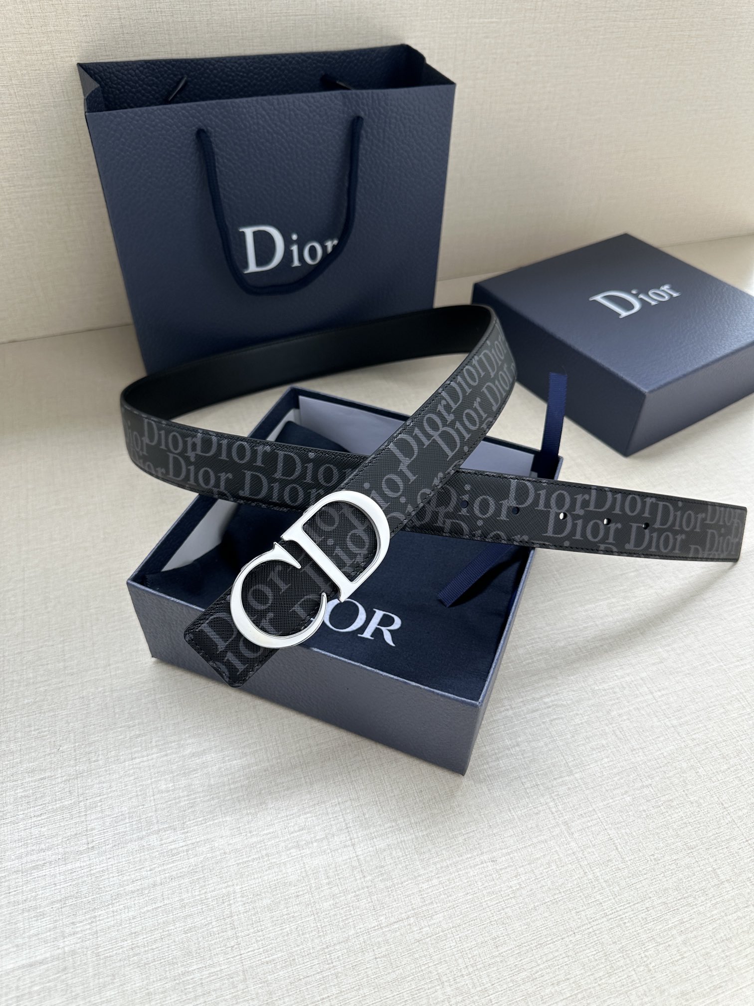 Dior Leather Belts 1:1 Mirror Version