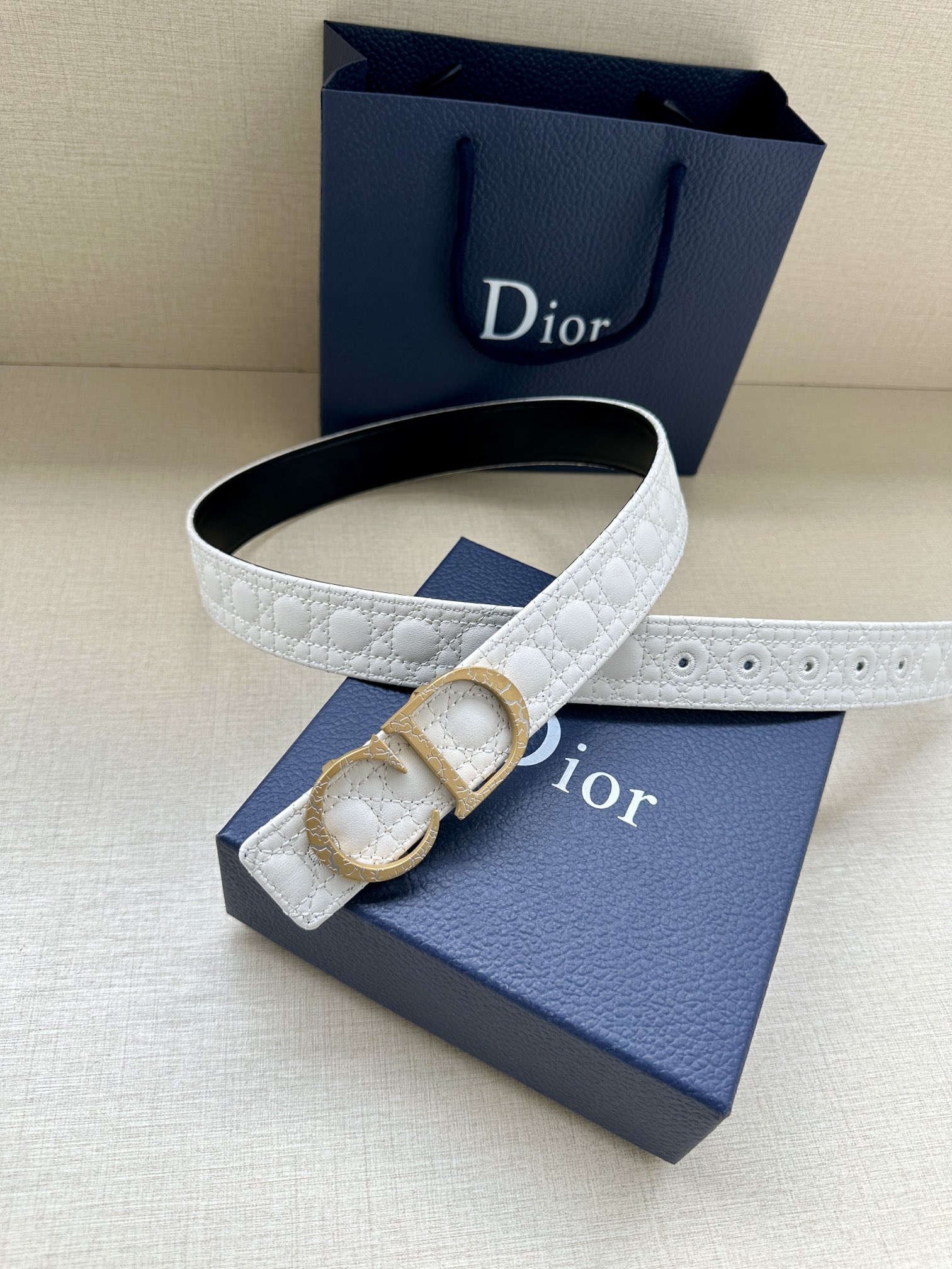 Dior Leather Belts 1:1 Mirror Version