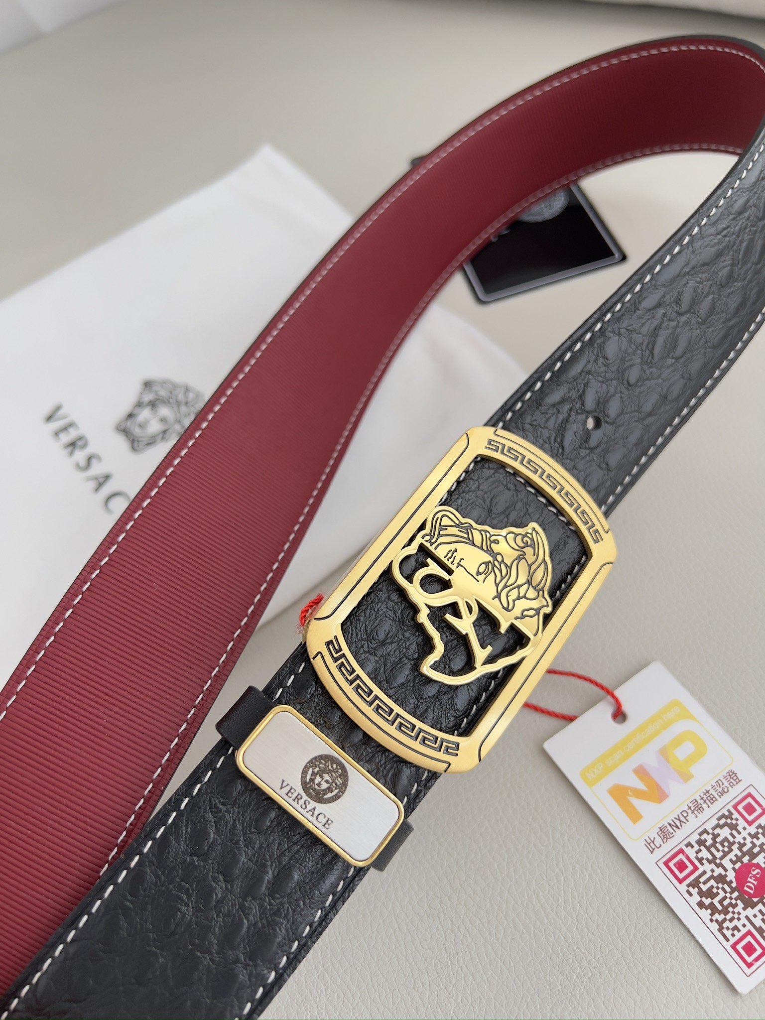 Versace Leather Belts 1:1 Mirror Version