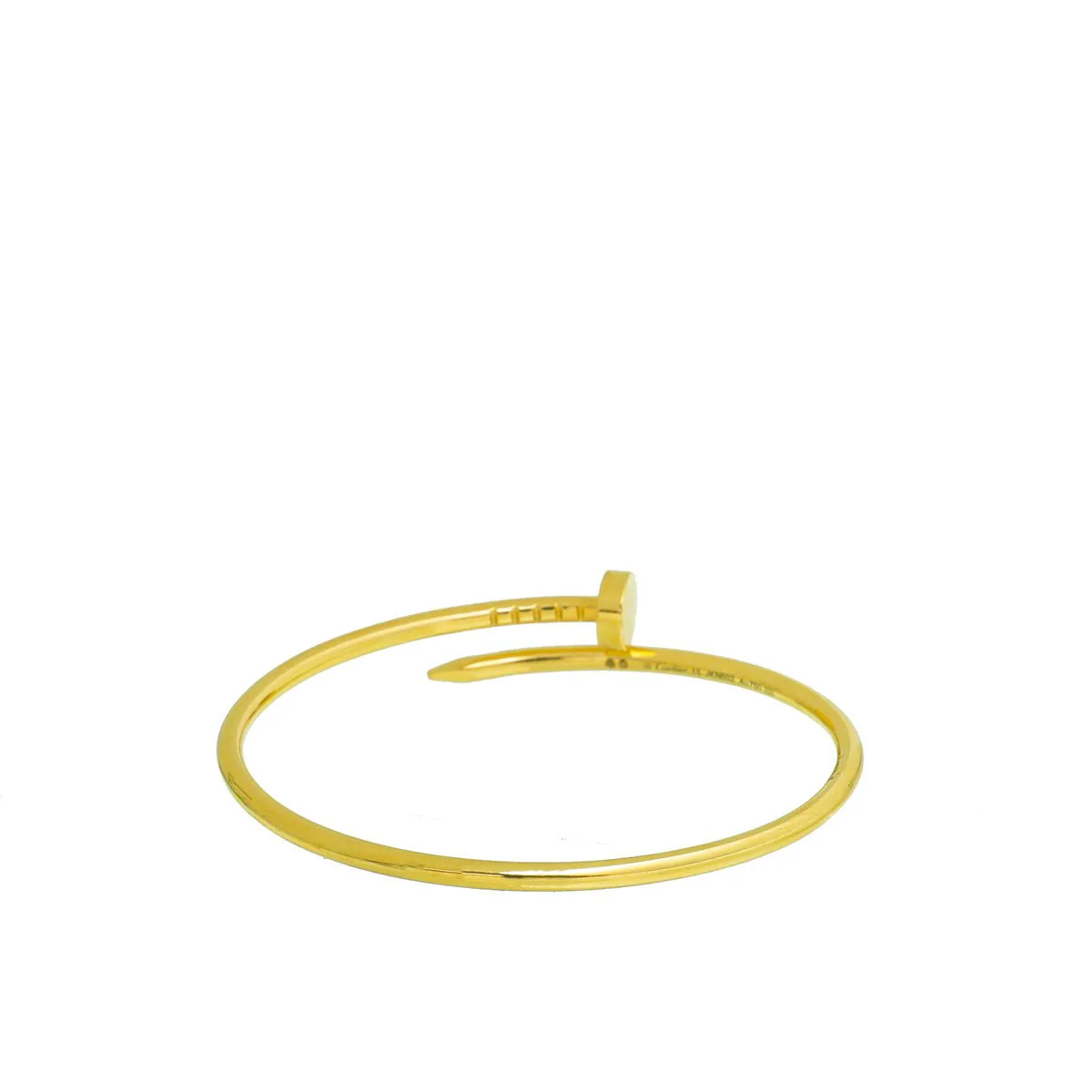 Cartier 18K Yellow Gold Juste UN Clou Small Model Bracelet 15