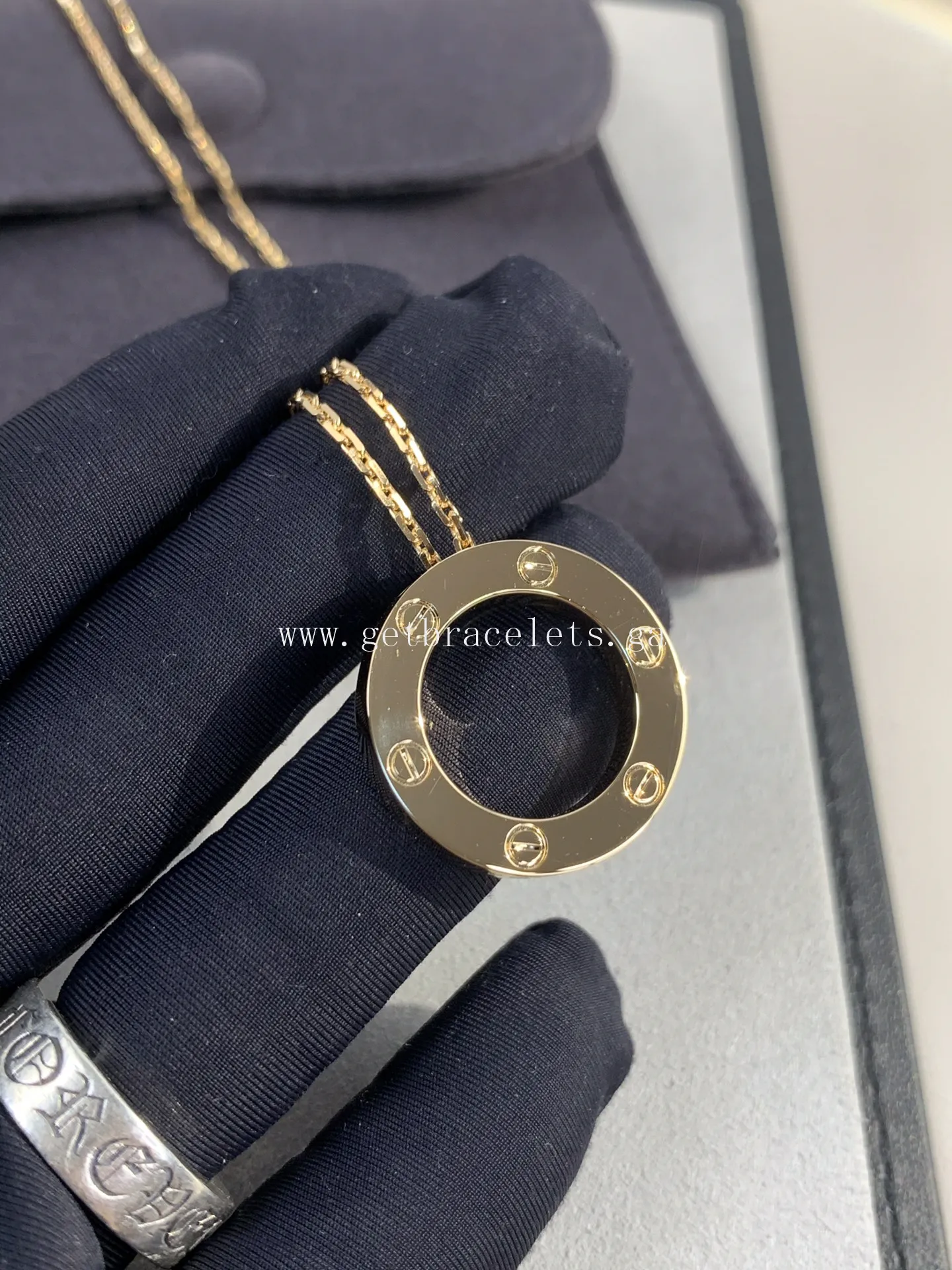 Cartier Love Necklace Rose Gold