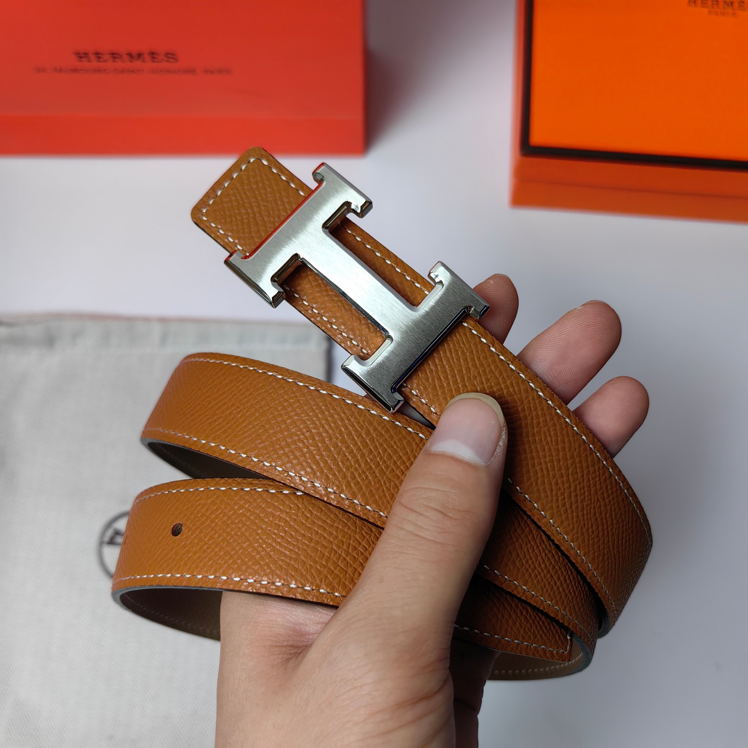 Hermes Leather Belts 1:1 Mirror Version