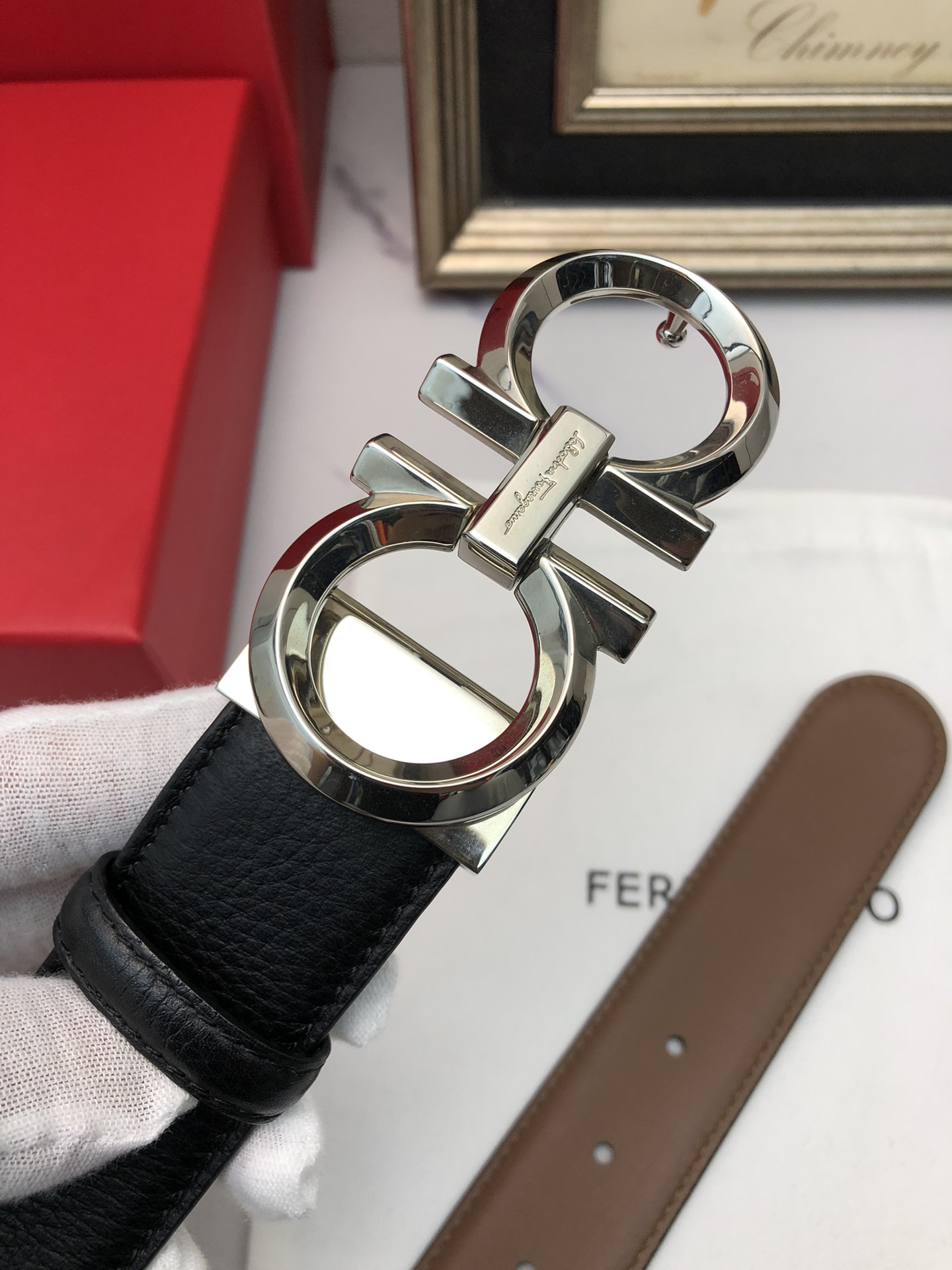Ferrgamo Leather Belts 1:1 Mirror Version