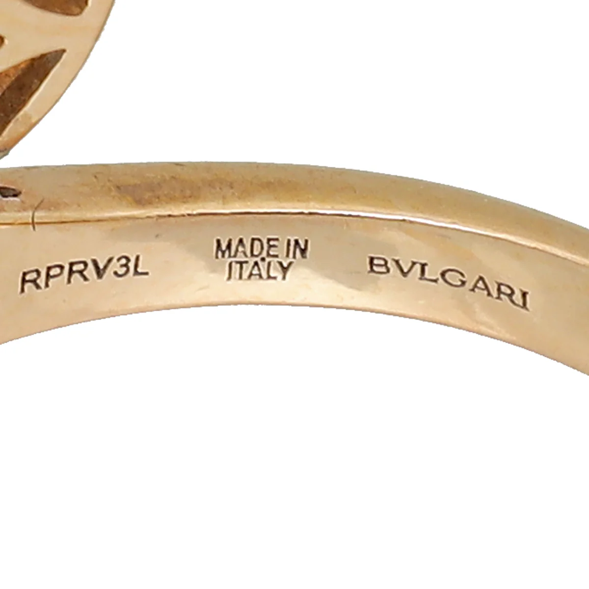 Bvlgari 18K Pink Gold Diva's Dream Ring 55