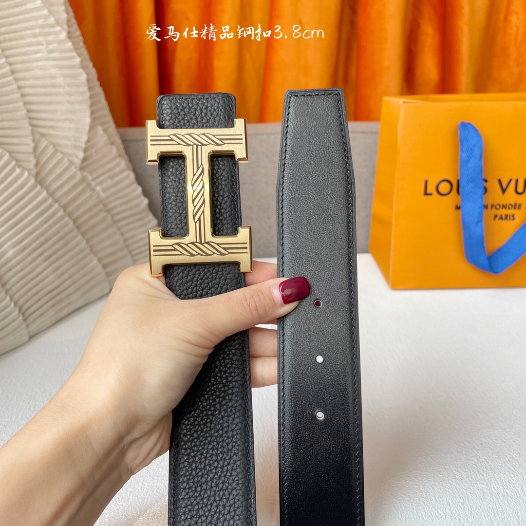 Hermes Leather Belts 1:1 Mirror Version