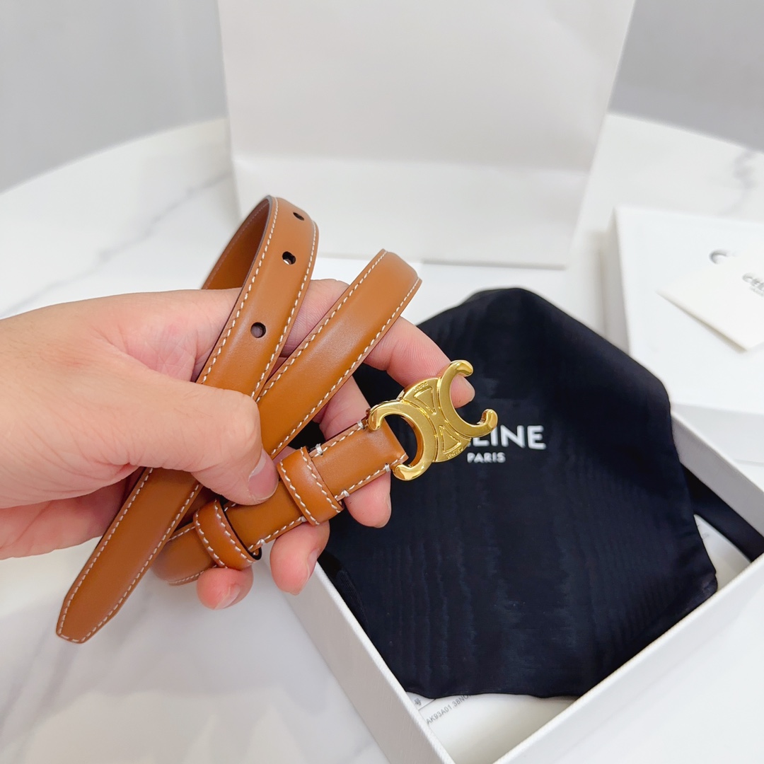 Celine Leather Belts 1:1 Mirror Version
