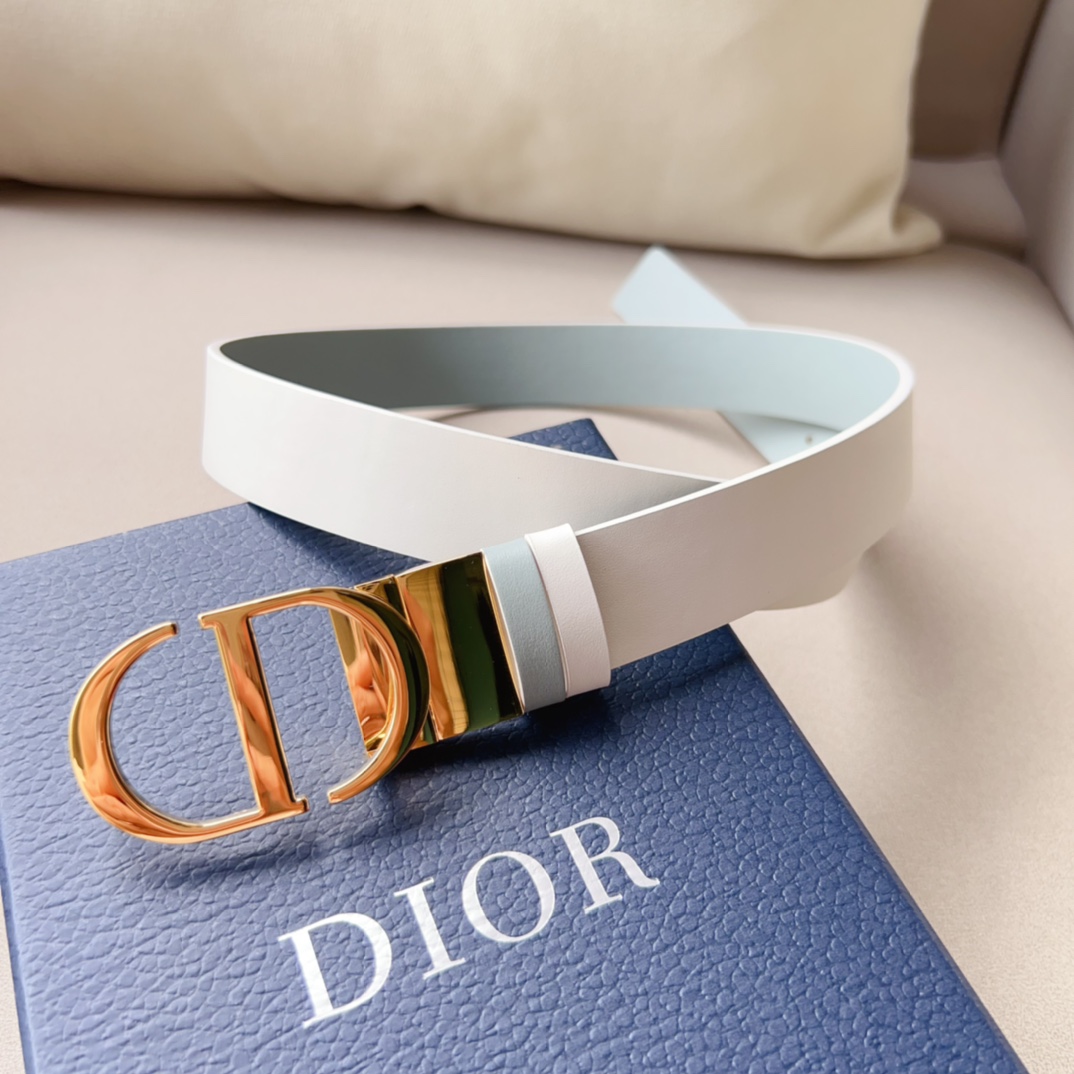 Dior Leather Belts 1:1 Mirror Version