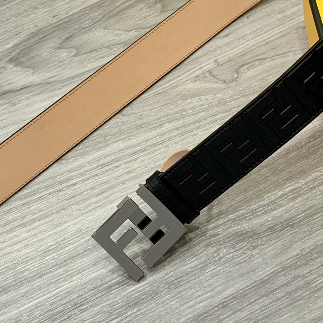 Fendi Leather Belts 1:1 Mirror Version