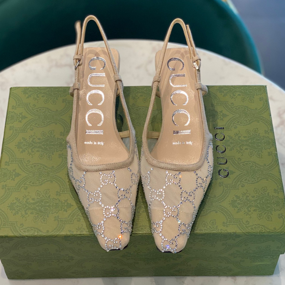 Gucci Stiletto Sandals Slide Sandal (Replica)