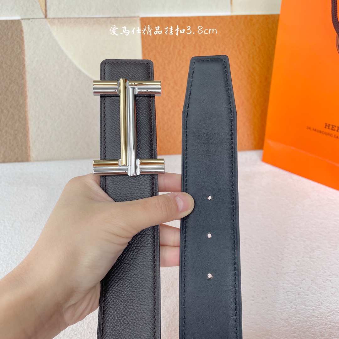 Hermes Leather Belts 1:1 Mirror Version