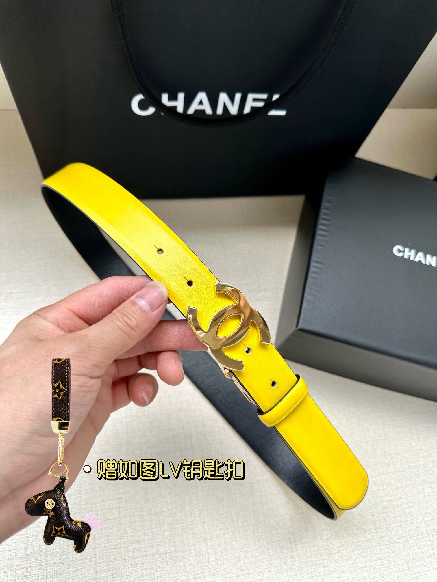 Chanel Leather Belts 1:1 Mirror Version