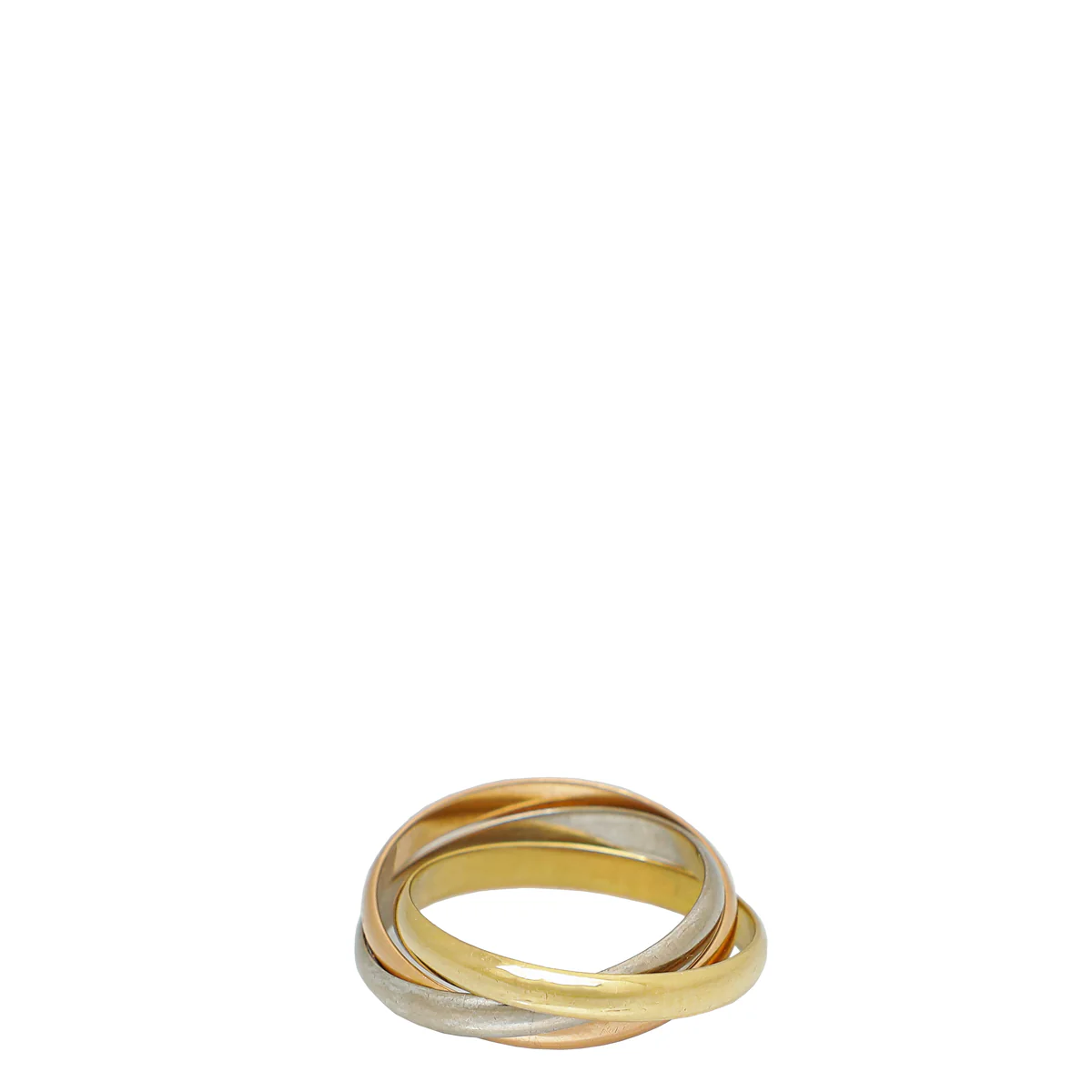 Cartier 18K Trinity Classic Ring 55