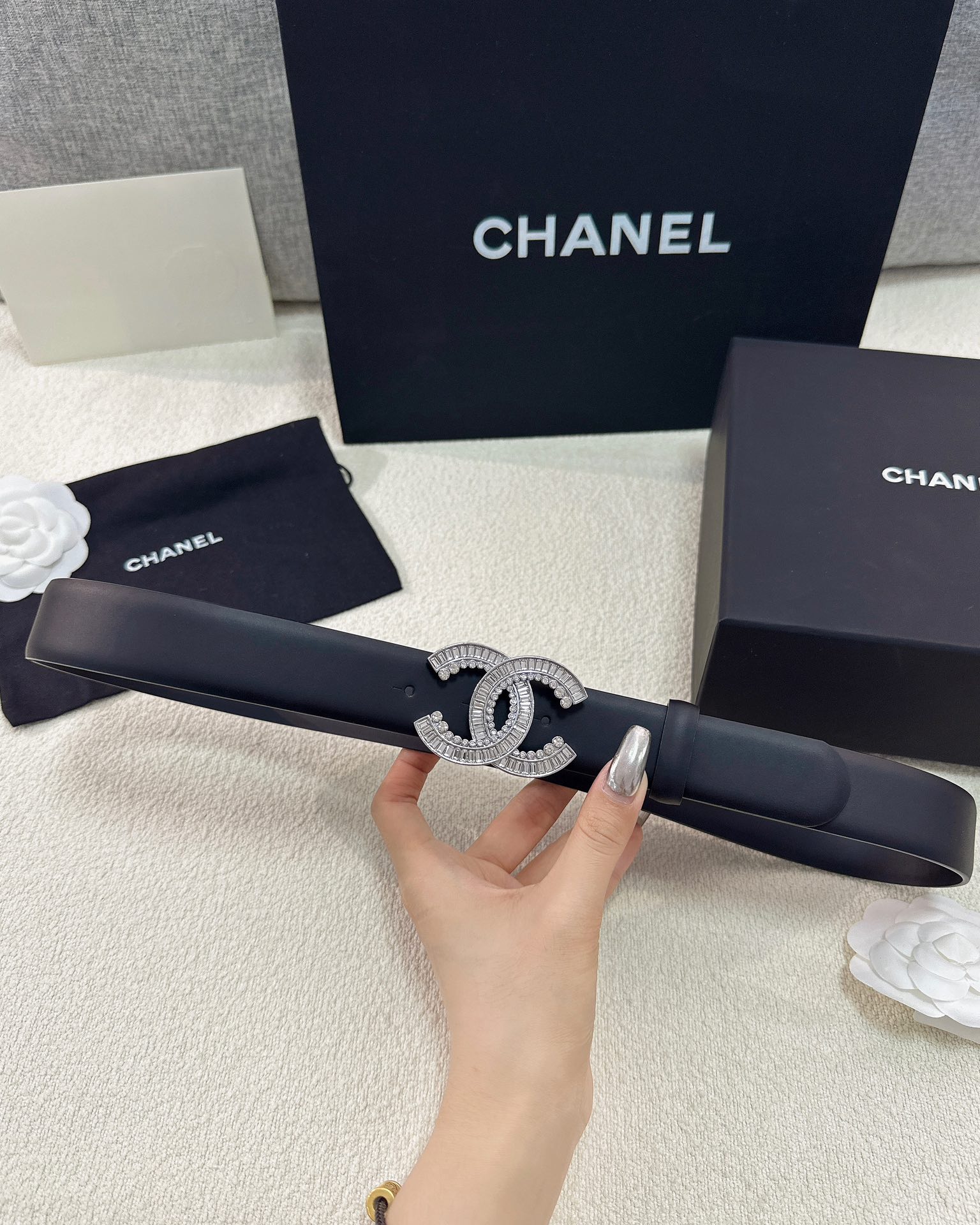 Chanel Leather Belts 1:1 Mirror Version
