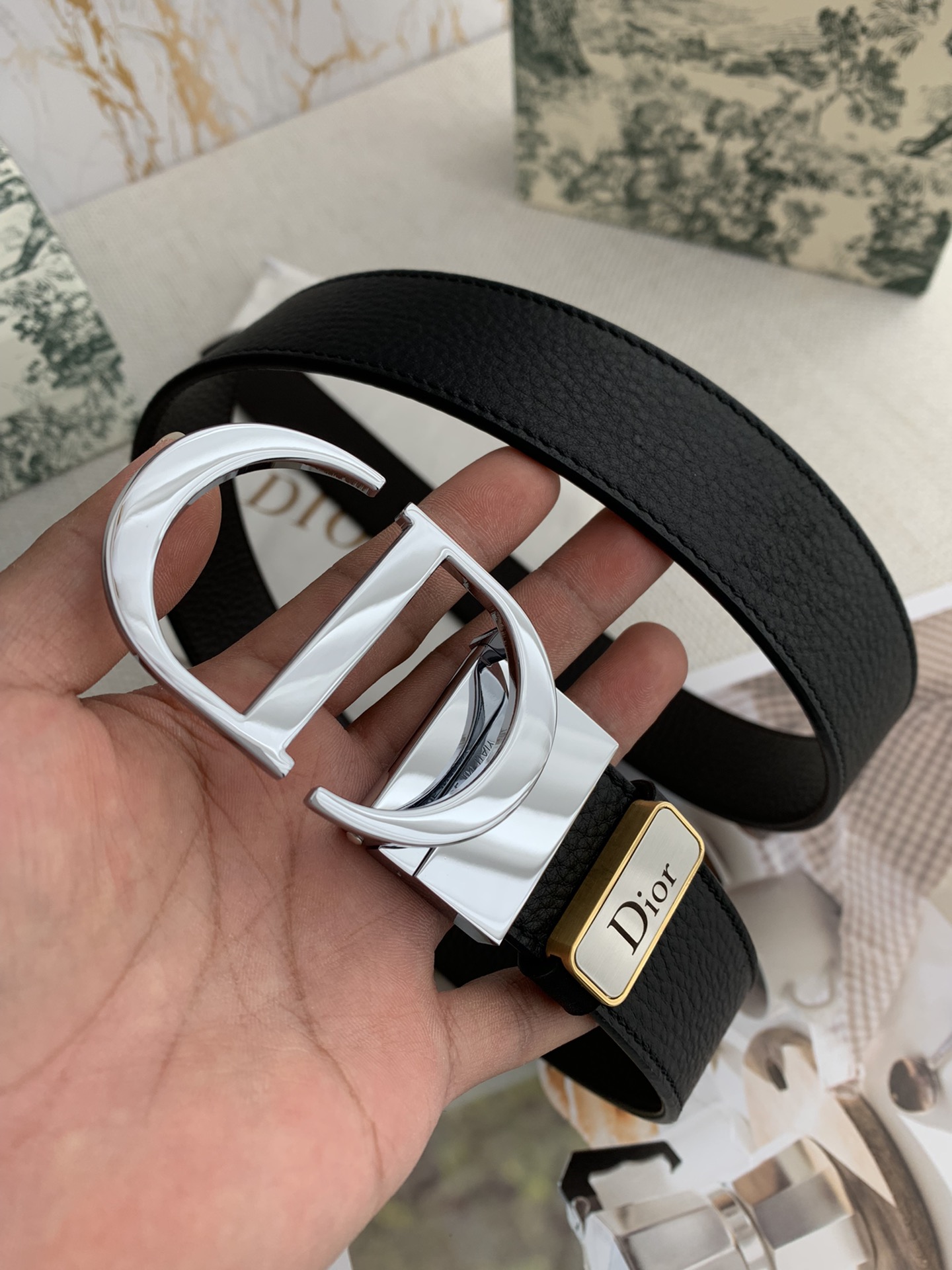 Dior Leather Belts 1:1 Mirror Version