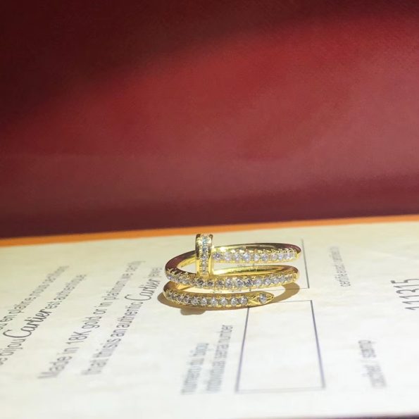 Nail Ring Dupe, Full Diamonds