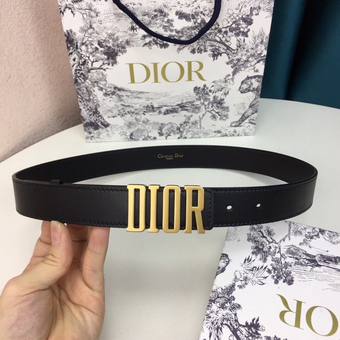Dior Leather Belts 1:1 Mirror Version
