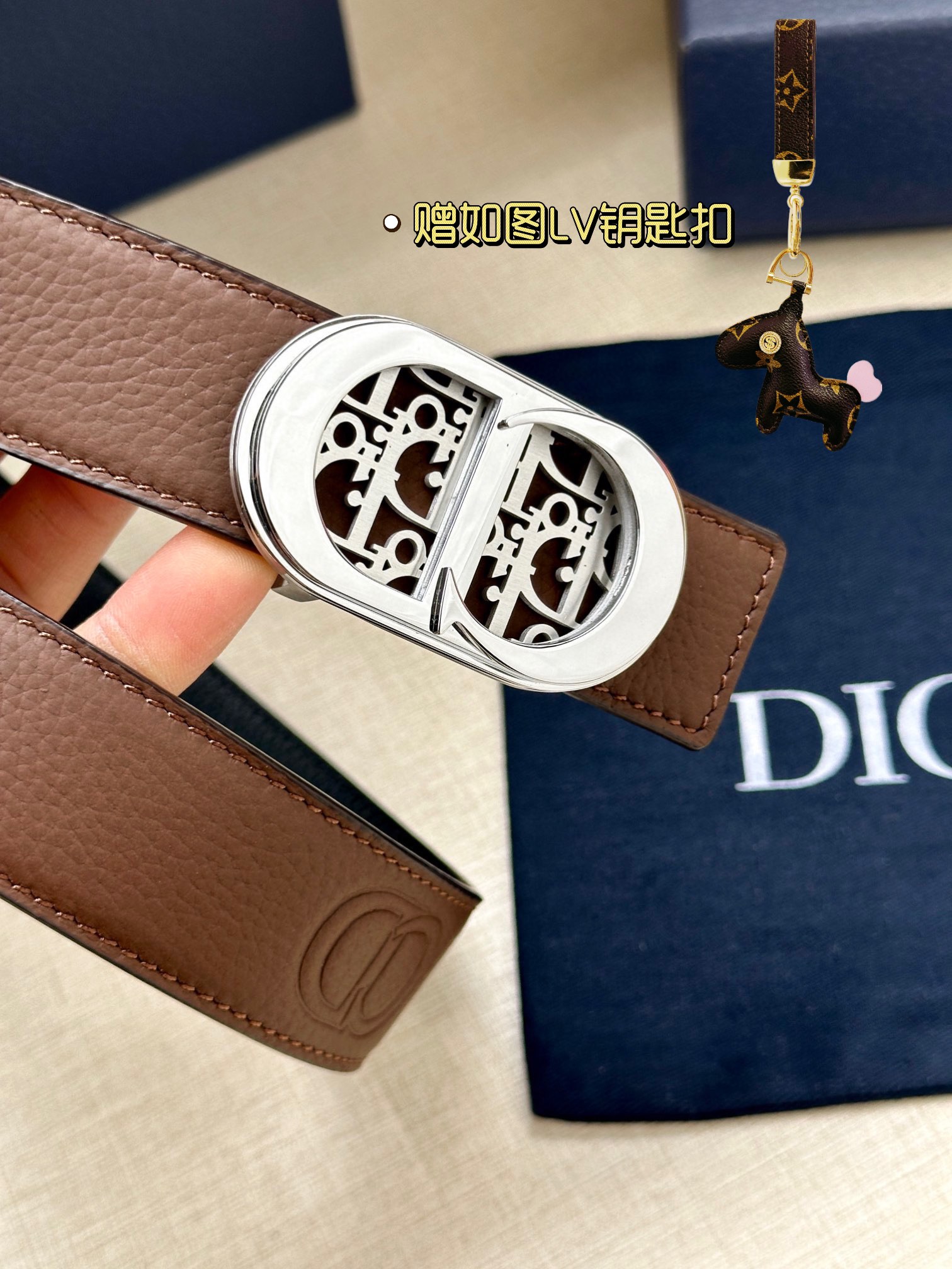 Dior Leather Belts 1:1 Mirror Version