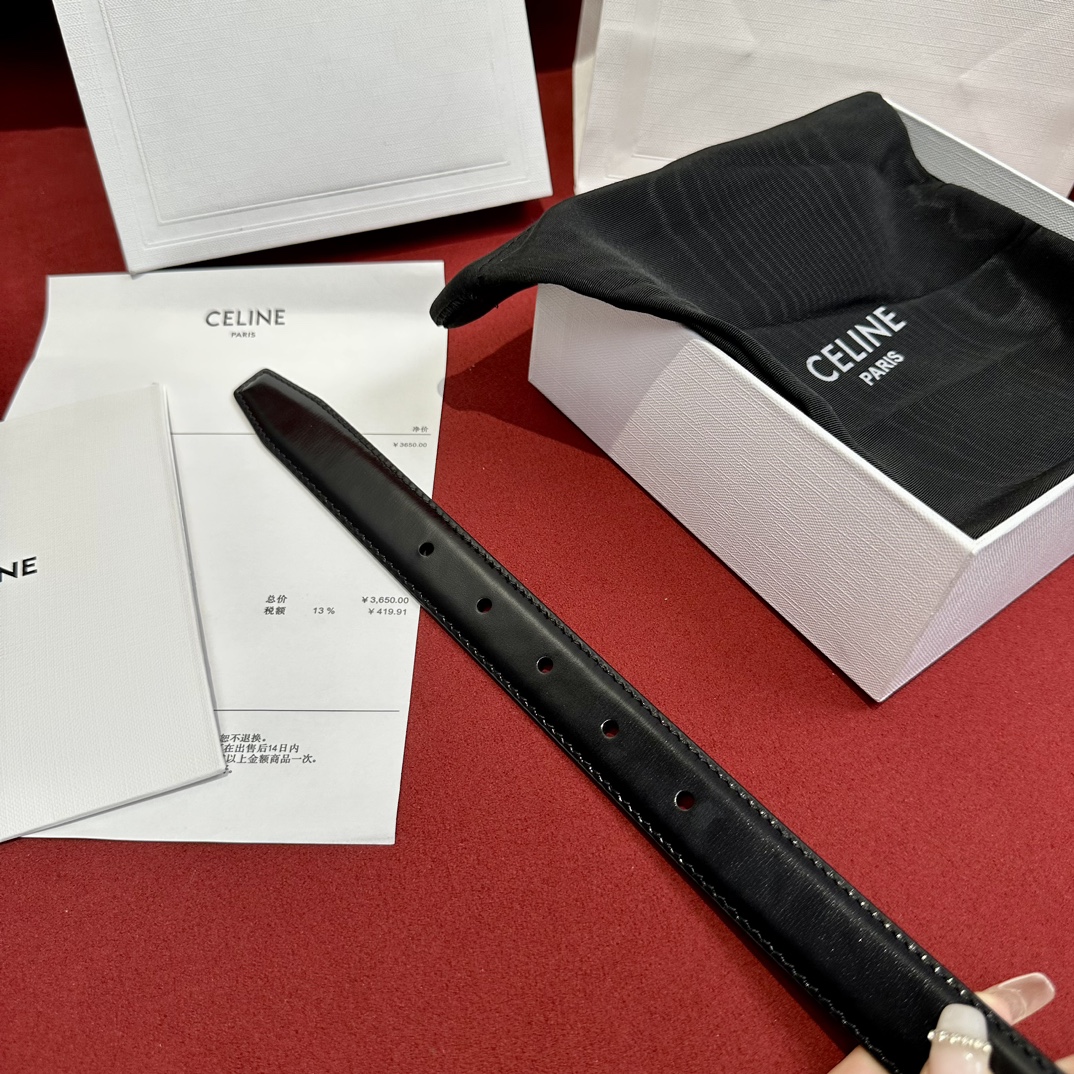 Celine Leather Belts 1:1 Mirror Version