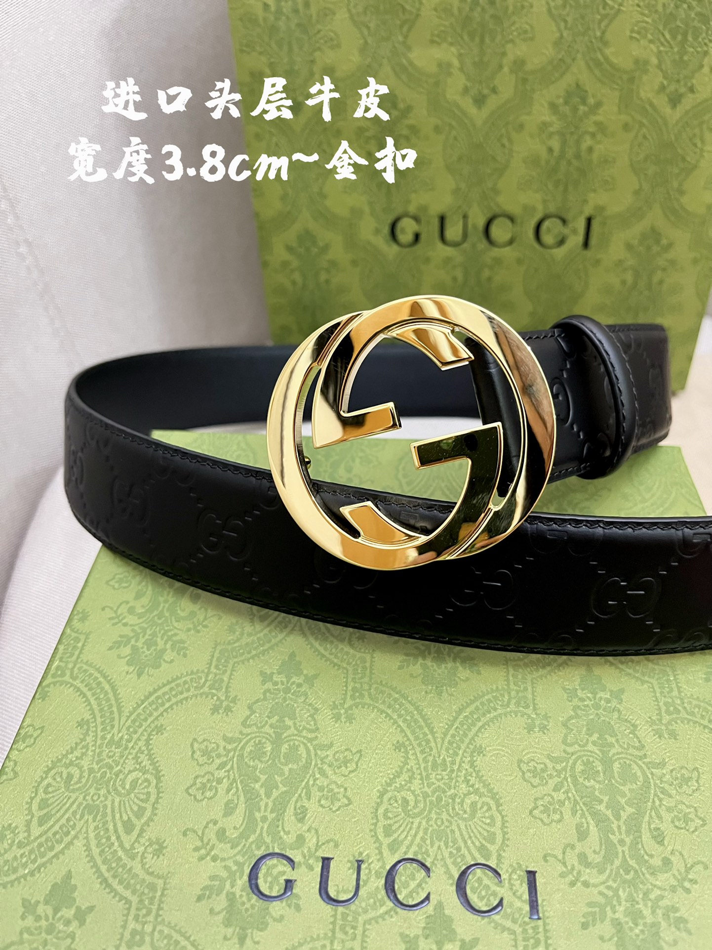 Gucci Leather Belts 1:1 Mirror Version
