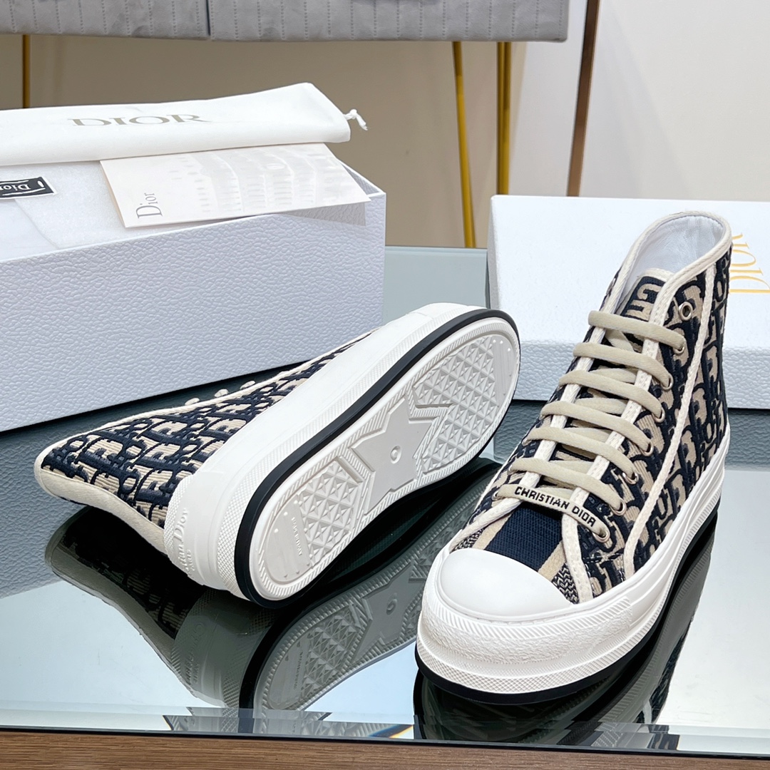 Dior Walk'n'Dior High Shoes Sneaker (Replica)