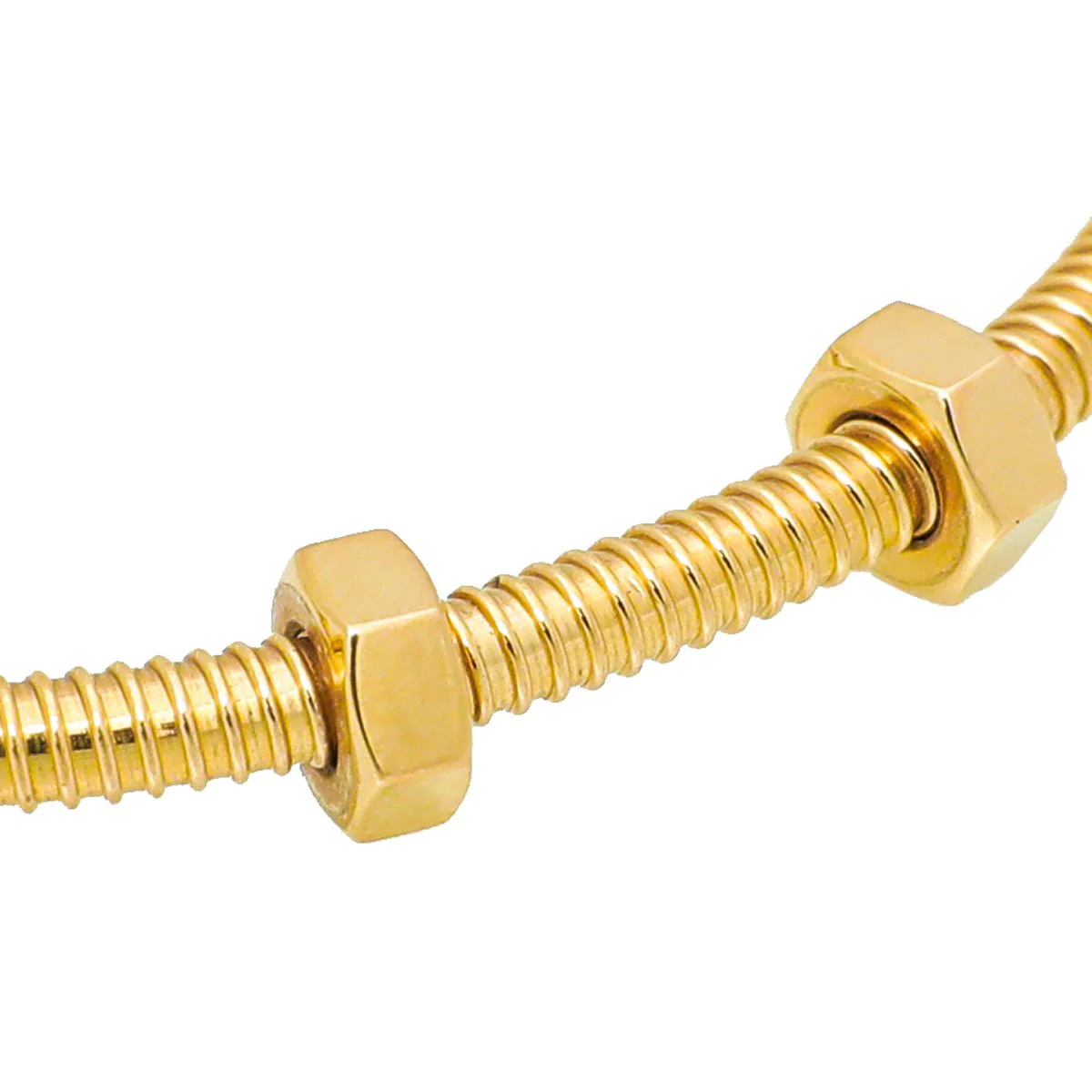 Cartier 18K Yelllow Gold Ecrou De Cartier Bracelet 17