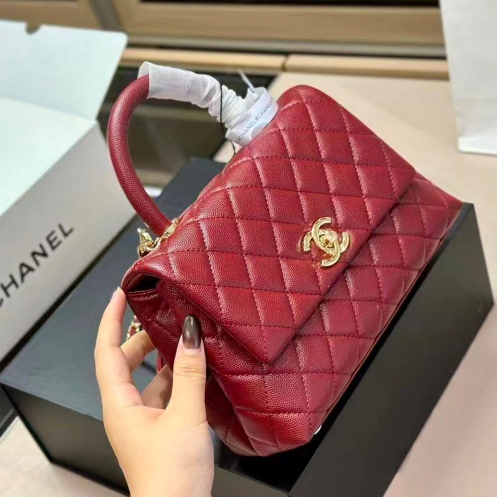 Chanel Coco Handle  Bag Small Shoulder Bag  (Replica)