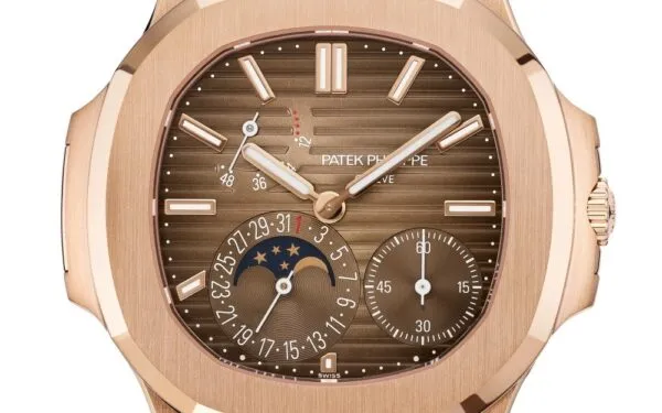 Nautilus 5712/1R-001 Moon phases 40 mm,Rose gold