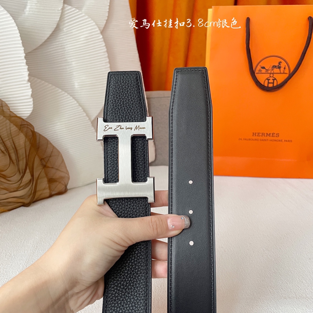 Hermes Leather Belts 1:1 Mirror Version