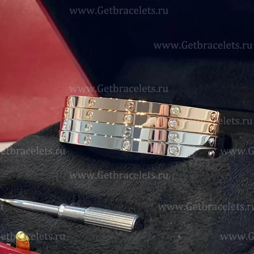 Copy Cartier Love Bracelet SM with 10 Diamonds Yellow Gold B6047817