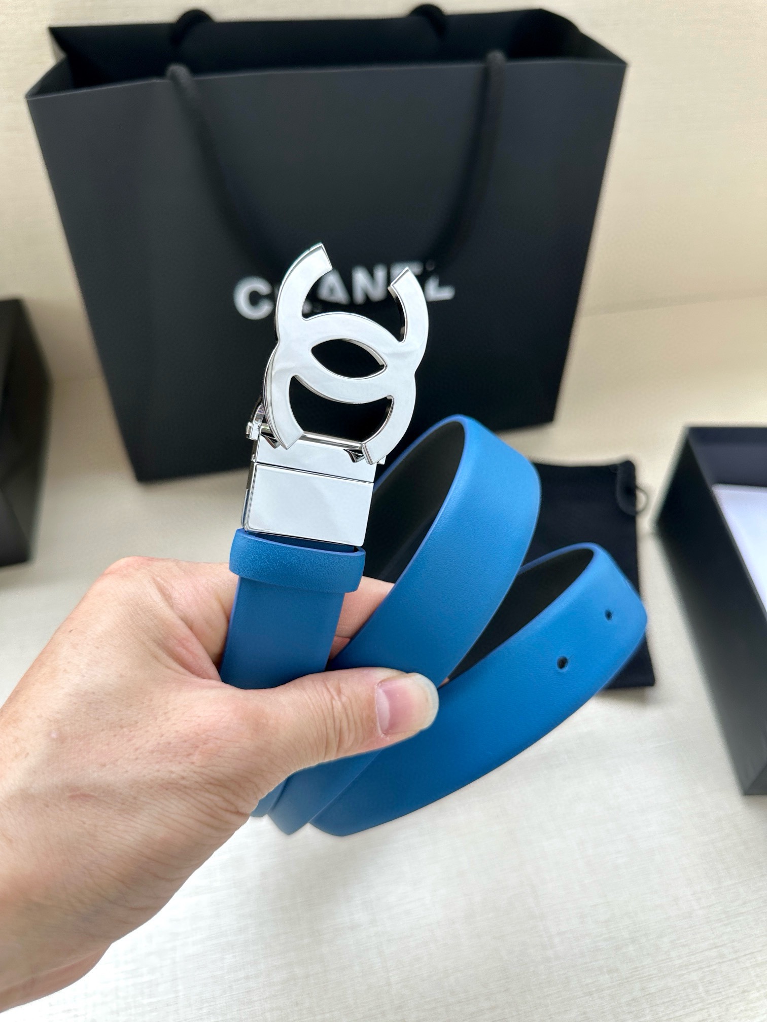 Chanel Leather Belts 1:1 Mirror Version