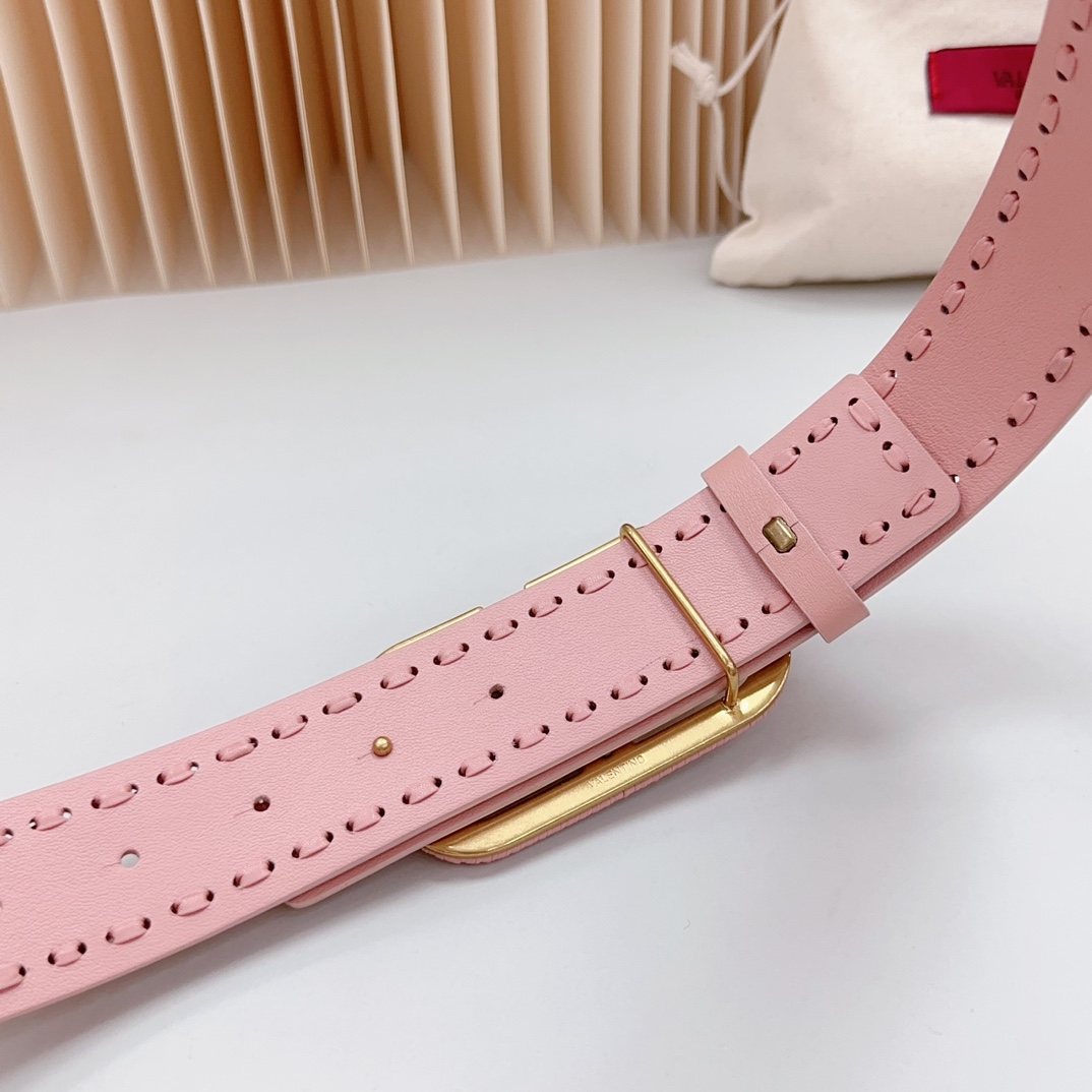 Valentino Leather Belts 1:1 Mirror Version