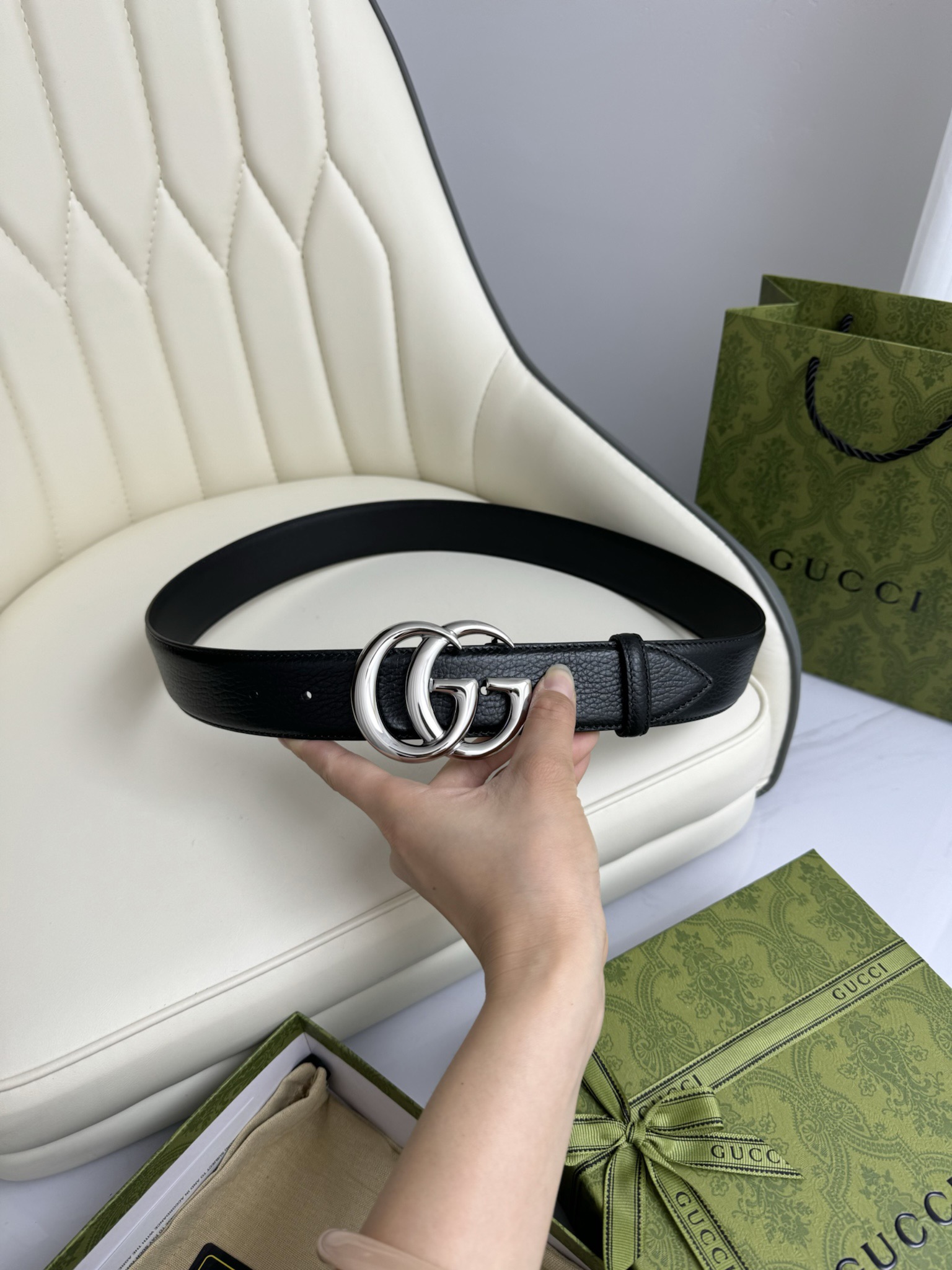 Gucci Leather Belts 1:1 Mirror Version