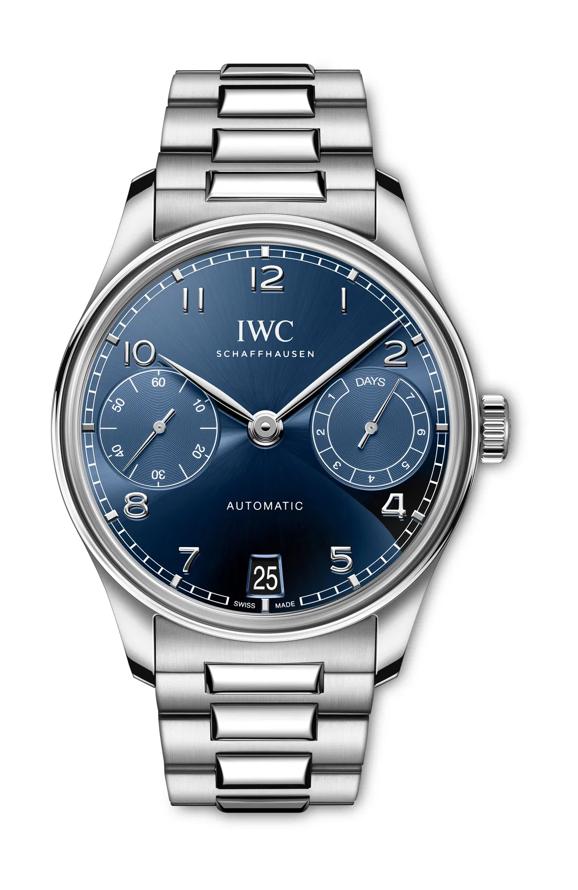 Schaffhausen Portugieser automatic 42 blue iw501704