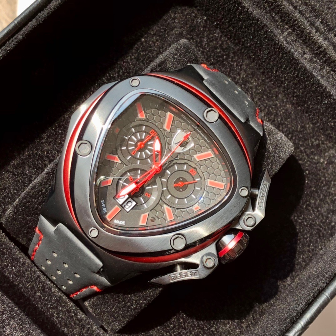 Tonino Lamborghini New Spyder Chronograph Red / Black