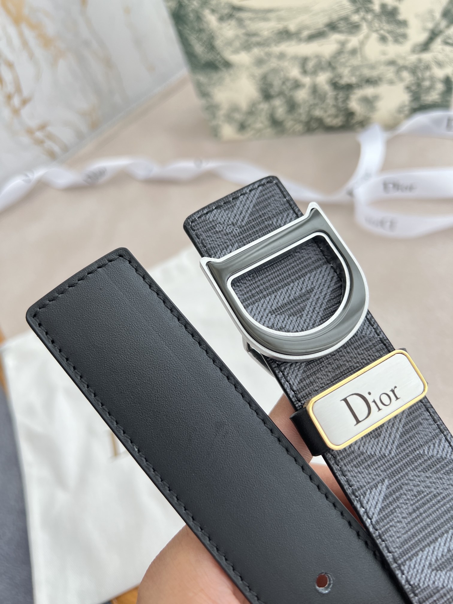 Dior Leather Belts 1:1 Mirror Version