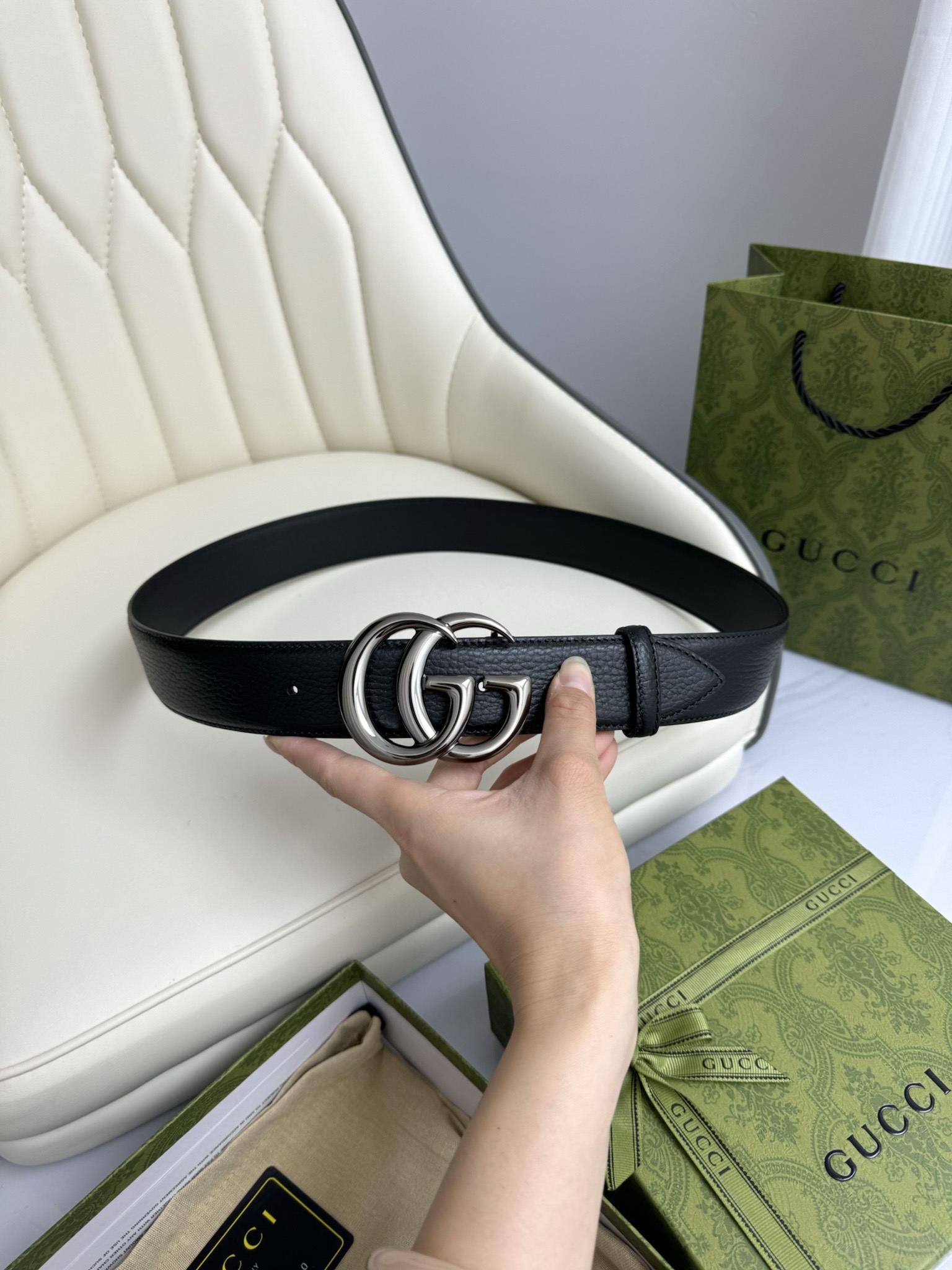 Gucci Leather Belts 1:1 Mirror Version