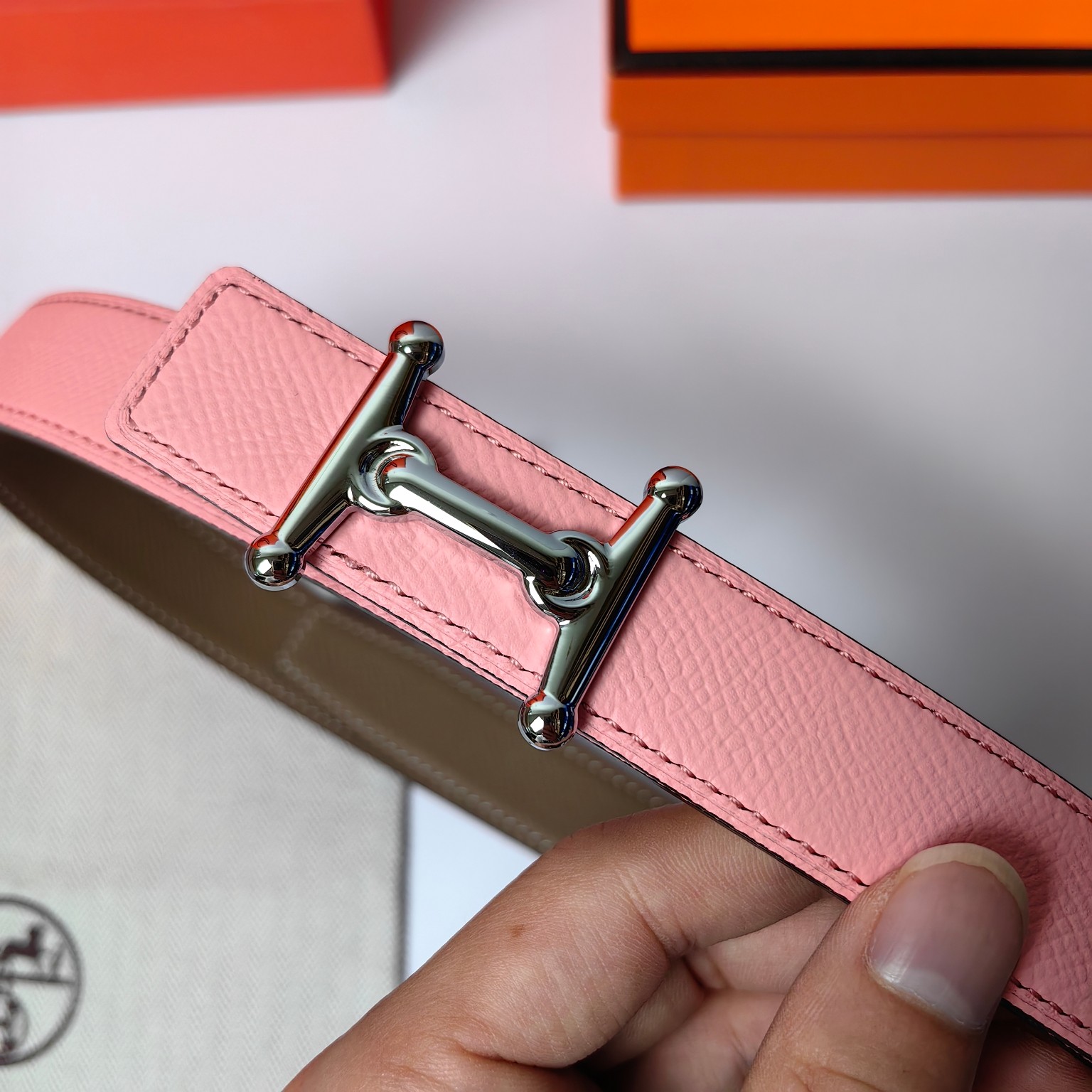Hermes Leather Belts 1:1 Mirror Version