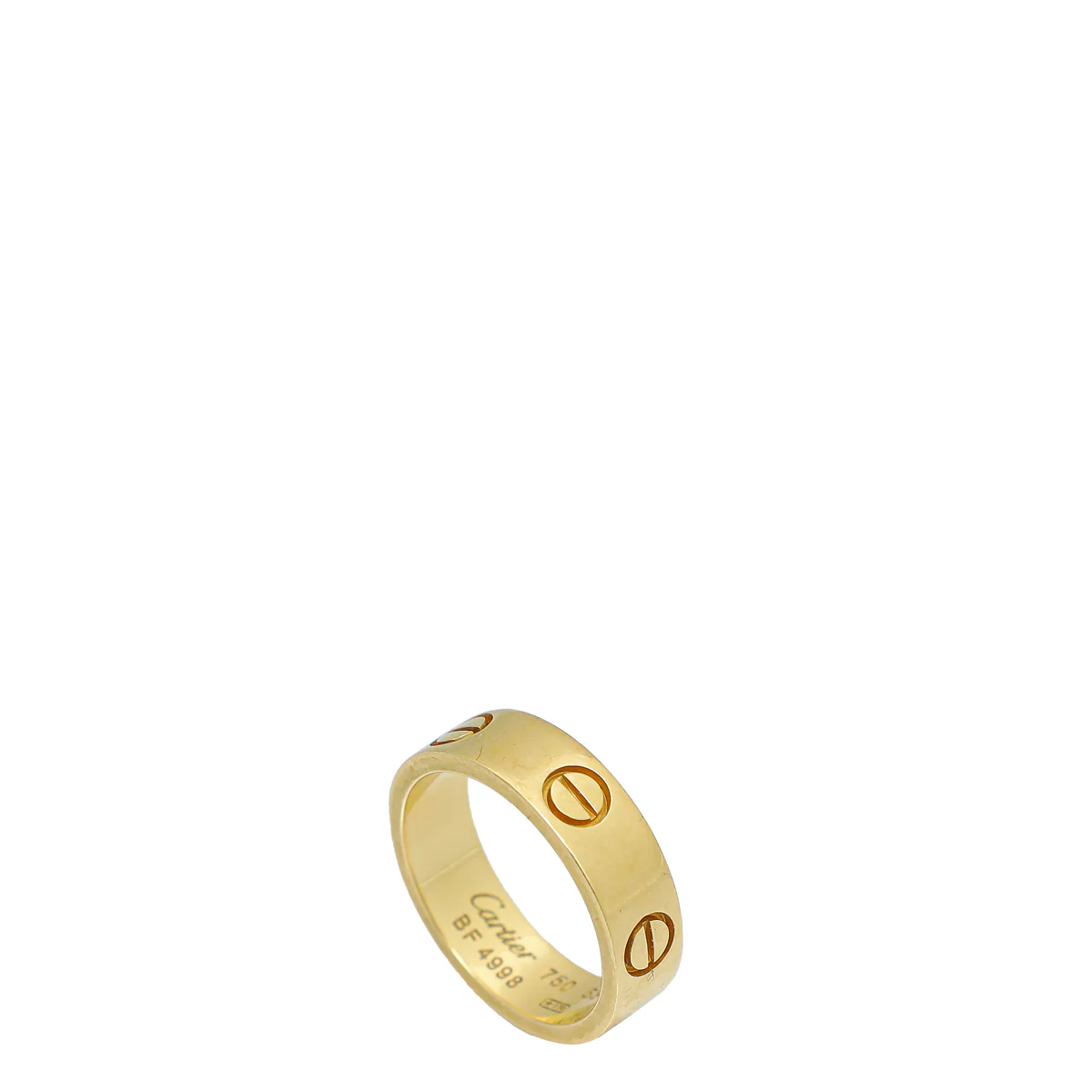 Cartier 18K Yellow Gold Love Ring 53