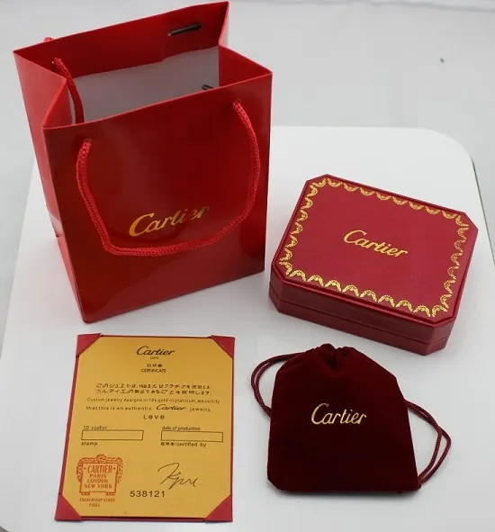 Cartier Bracelet Box (Complete set of price)
