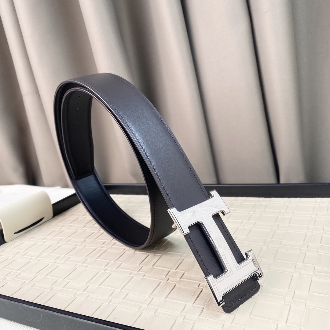 Hermes Leather Belts 1:1 Mirror Version