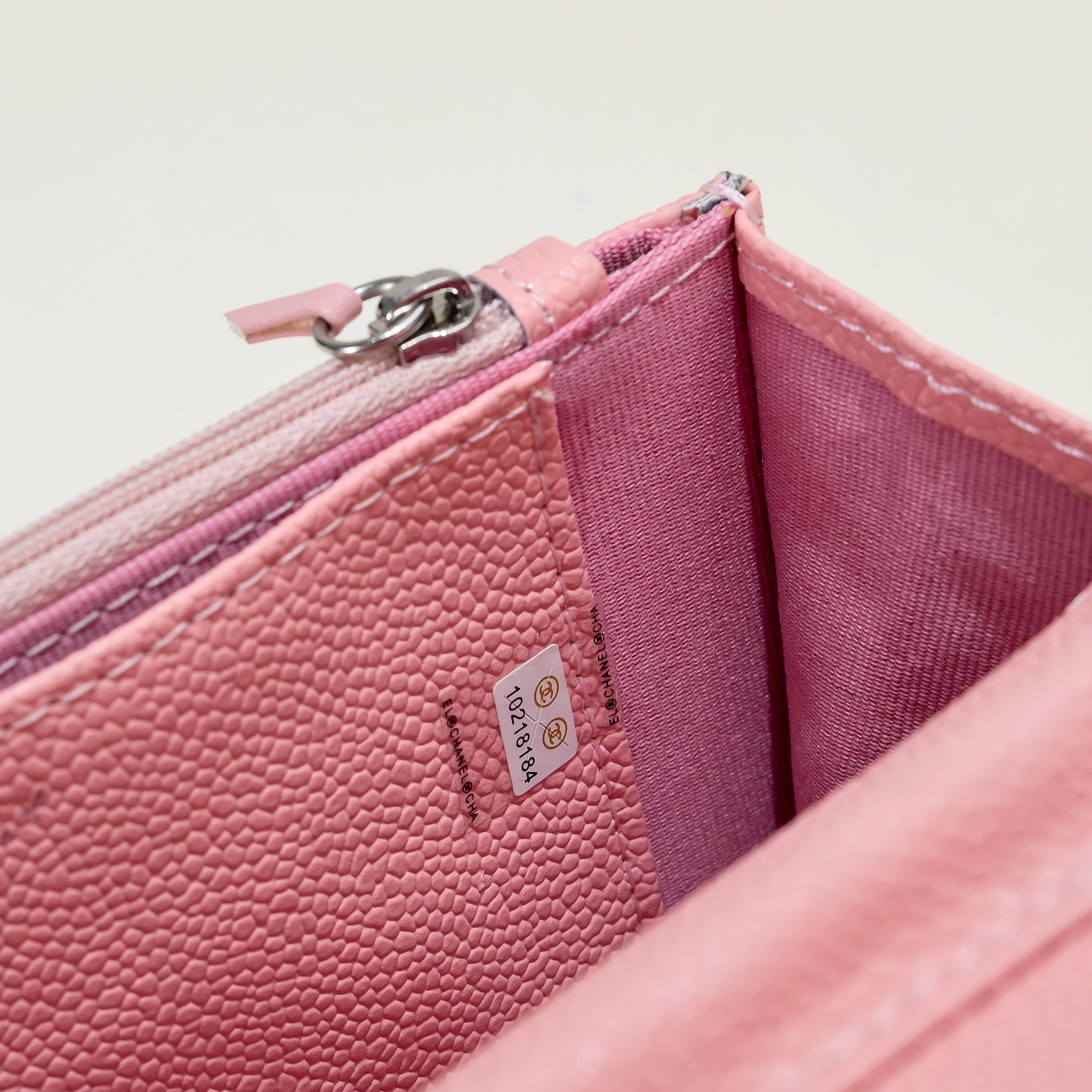 Chanel Woc Caviar Classic Silver Hardware Shoulder Bag Handbag