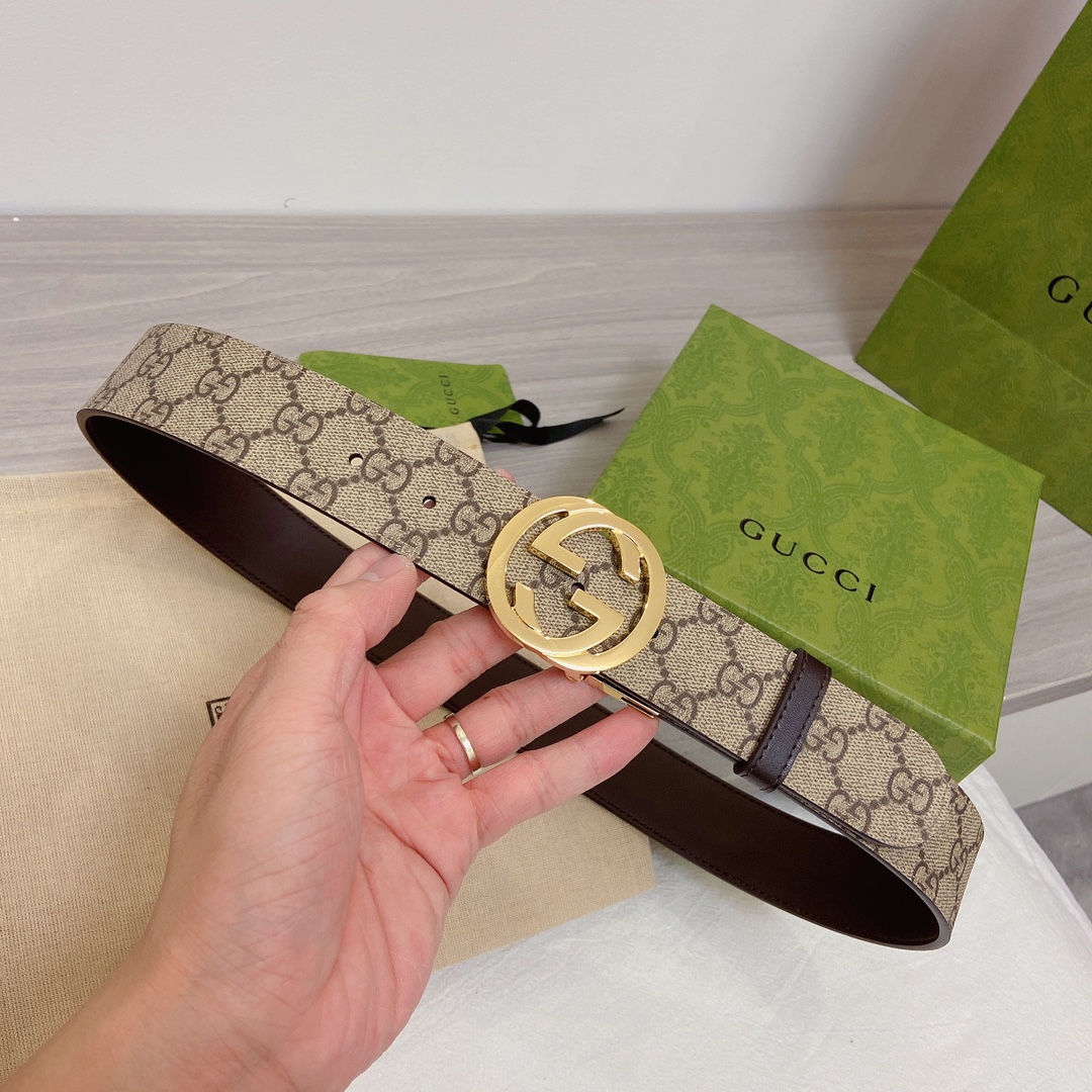 Gucci Leather Belts 1:1 Mirror Version