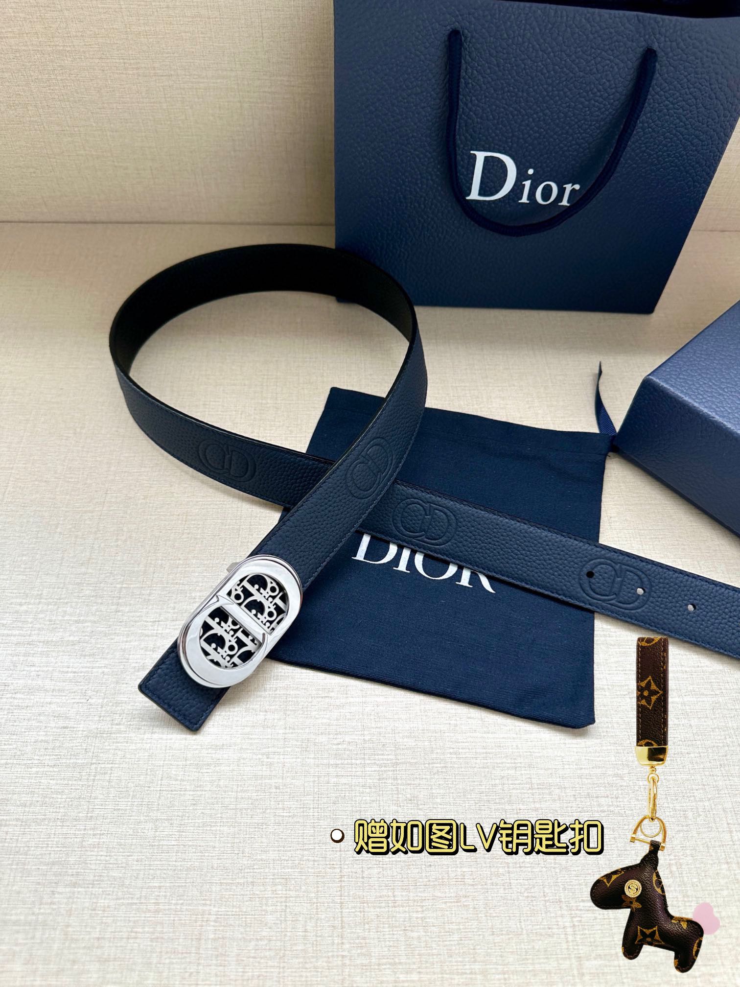 Dior Leather Belts 1:1 Mirror Version
