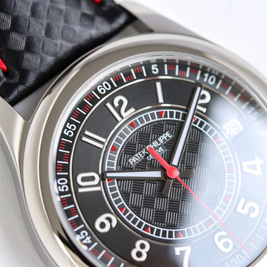 Calatrava 6007G-010 DATE, SWEEP SECONDS. 40 mm,White gold