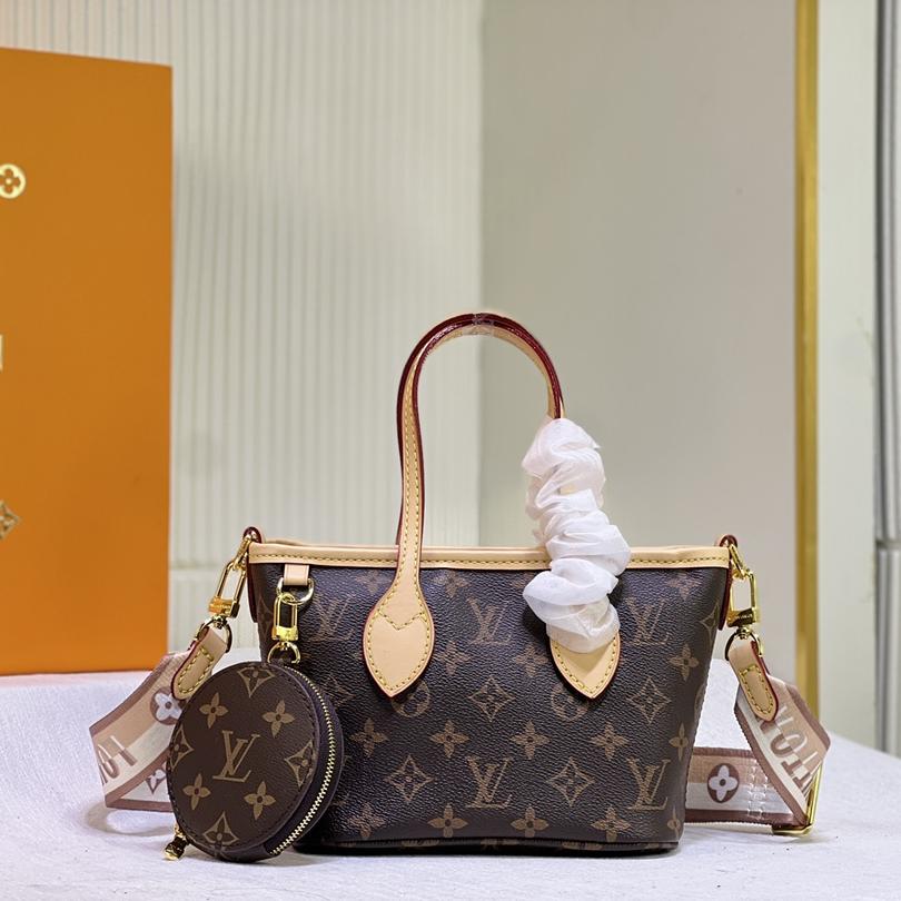 Louis Vuitton LV Neverfull BB Tote Shoulder Bag M46705(Replica)