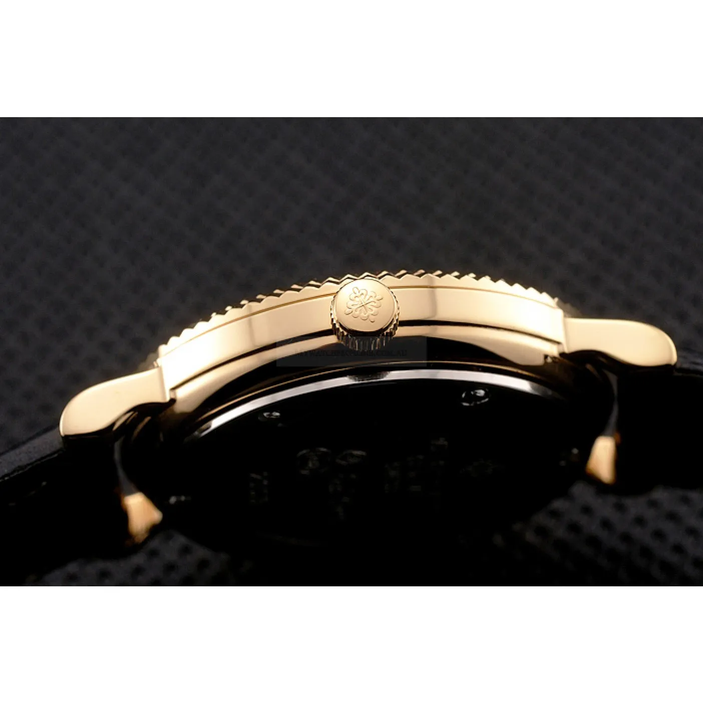 Calatrava White & Diamond Dial 28 mm, Yellow Gold Plated