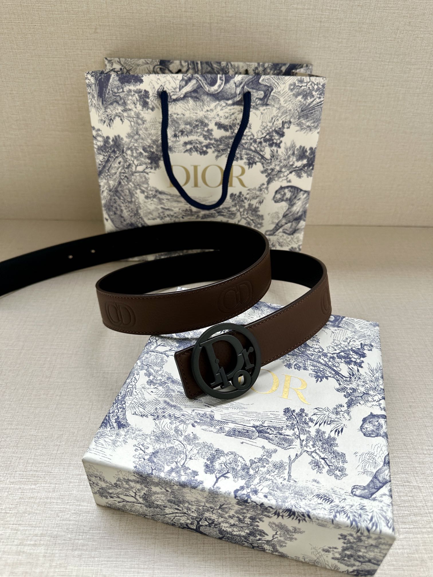 Dior Leather Belts 1:1 Mirror Version