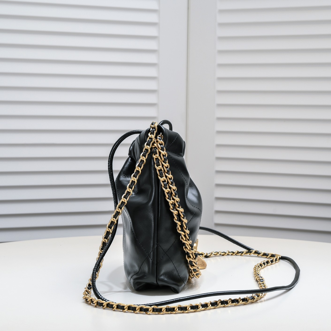 Chanel 22S Trash Bag Mini Pearl Bag Shoulder Bag Handbag