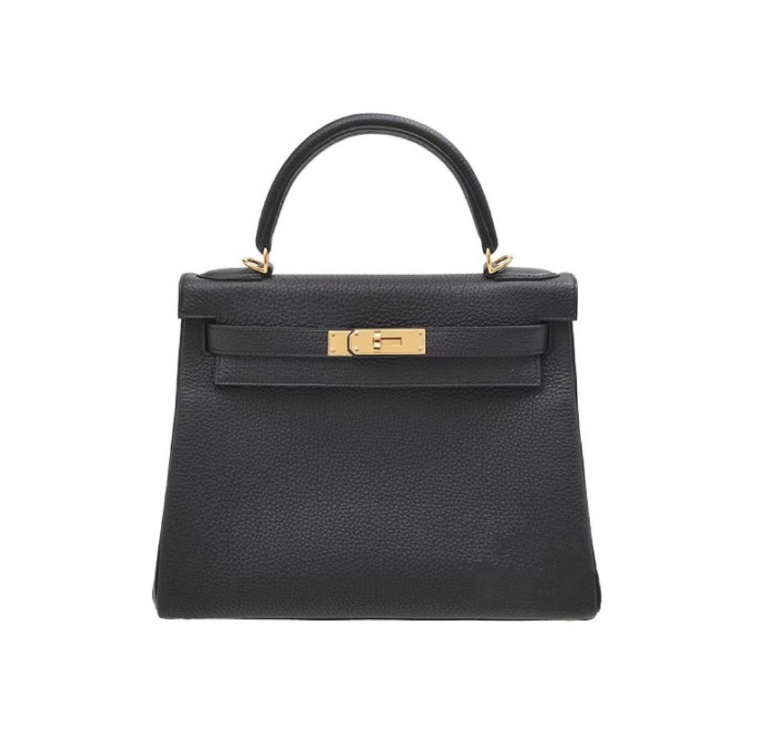 Hermes Kelly Gold Buckle Bag Hanbag-Togo Shoulder Bag(Replica)
