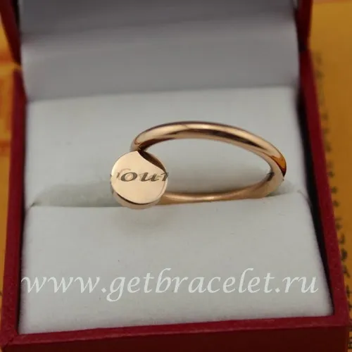 Replica Cartier Juste Un Clou Ring Pink Gold B4092500